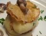 IMG_1784  Millefeuille pour une purée de cèleri rave aux deux pommes et poêlée forestière au tofu fumé