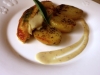 Poulet rôti à la sauge et à la sauce ail